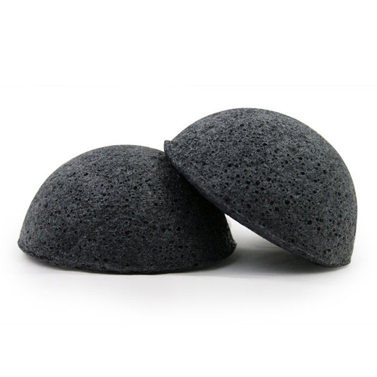 Bamboo charcoal konjac sponge
