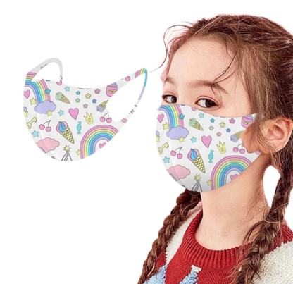 Kids: Girls Cloth Face Masks