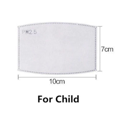 PM2.5 Disposable Mask Filters (Set of 10)